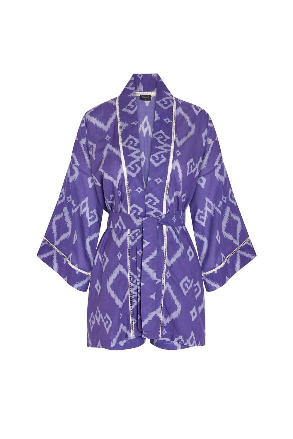 MIDYAT Kimono Set Violet