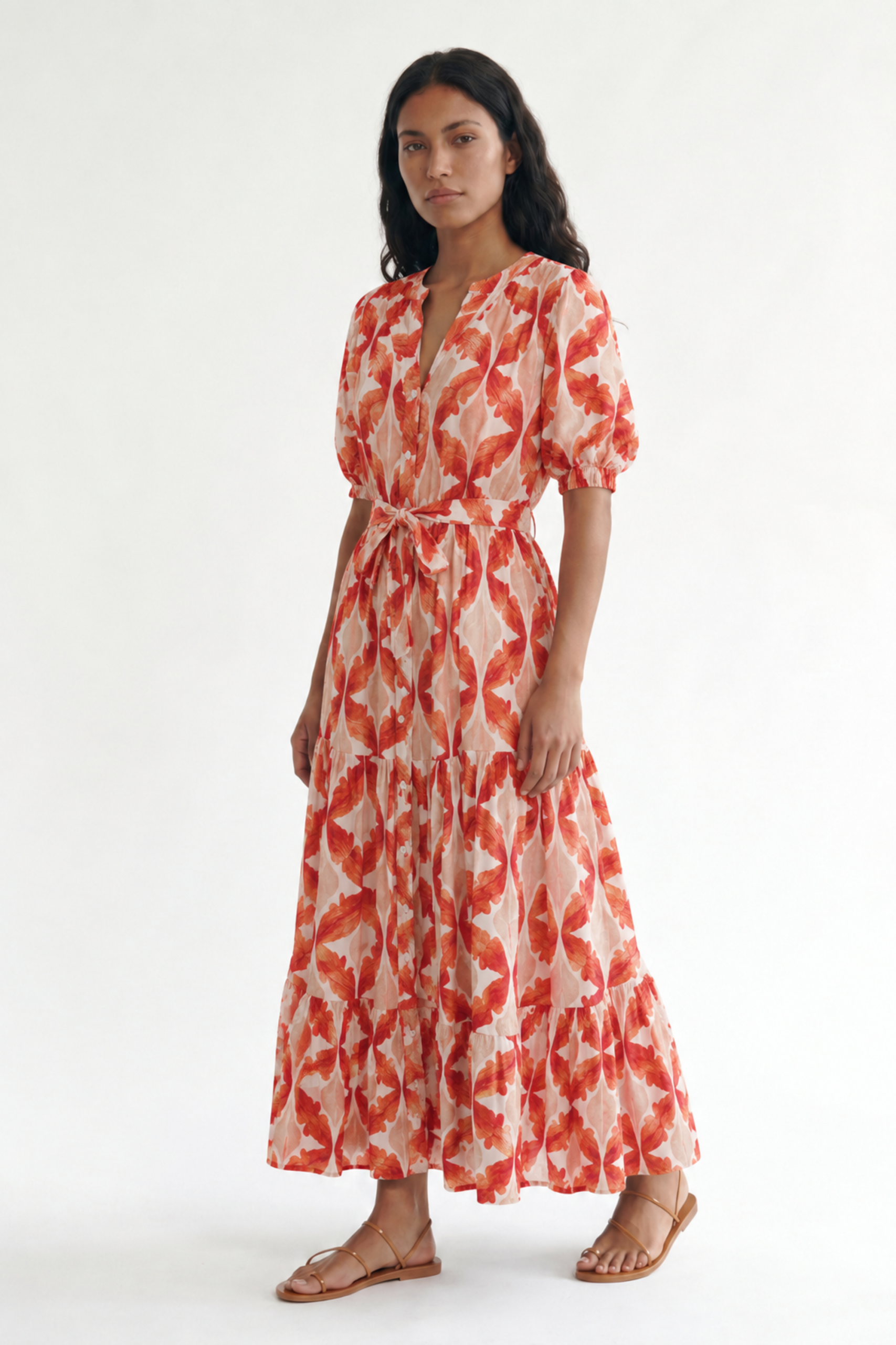MARMARİS Dress Mercan